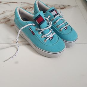 Tommy Hilfiger platform rare trainers sneakers UK 3.5 36.5 eur teens youth small adult