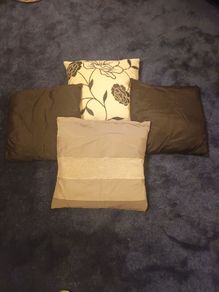 Vintage Black/White/Silver Cushions 6 euro EACH
