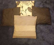 Vintage Black/White/Silver Cushions 6 euro EACH