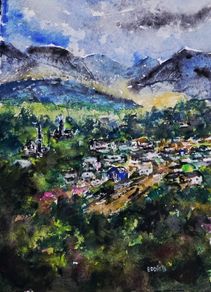 clifden watercolour