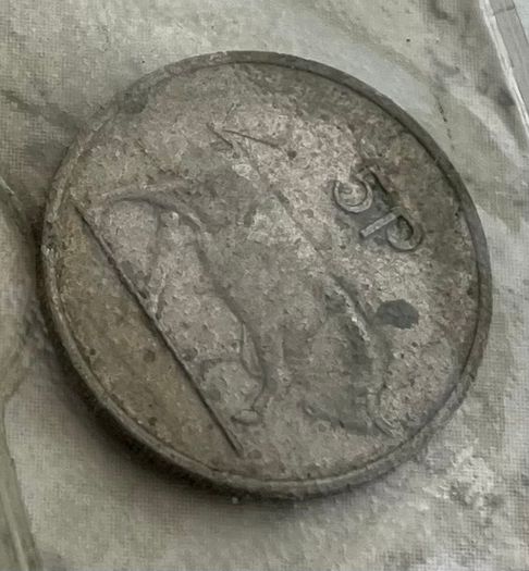 Irish 5p 1976