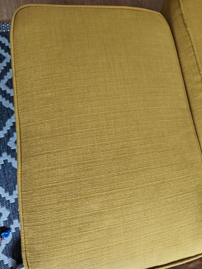 Armchair with footstool