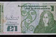 Ireland 1988 Medb 1 pound banknote