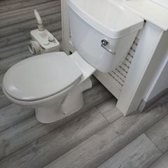 saniflo and toilet