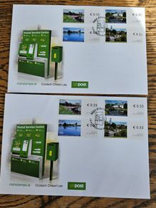 Ireland FDC First Day Covers 2008 An Post x2