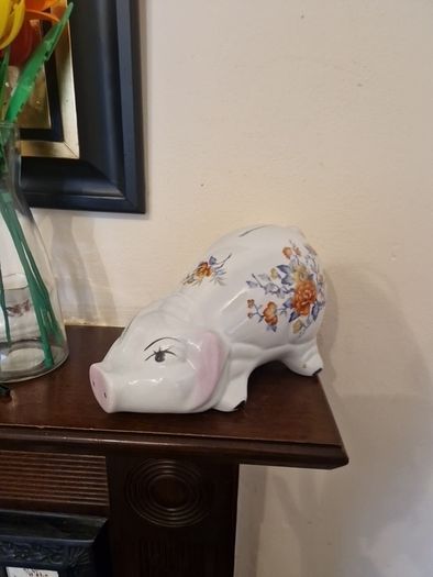 vintage piggy bank