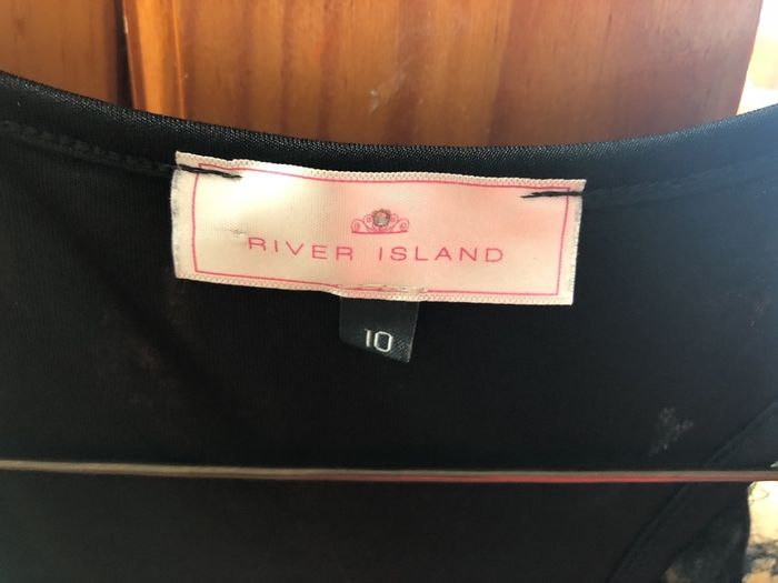 River island size 10 top
