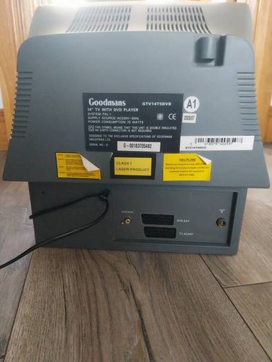 Goodmans Tv/Dvd 14" Combo