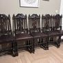 Early 20th century barley twist chairs Image 4