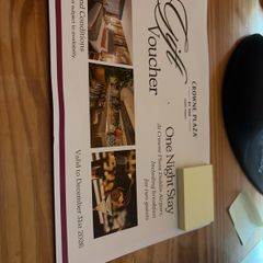 One-Night Stay for 2 with Breakfast in the Crowne Plaza Dublin Airport. Valid to 31st December 2026