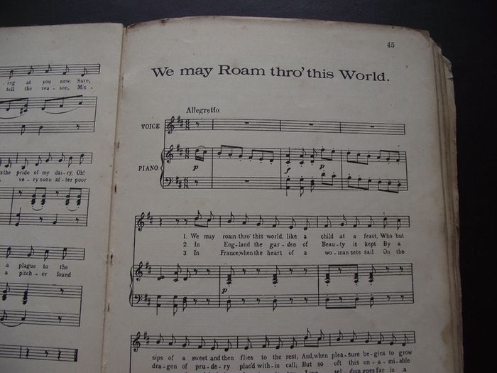 1900 'Gem Selection. Songs of Ireland'