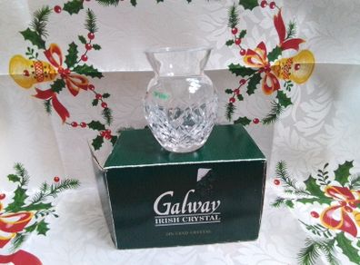 Small Galway Crystal Vase