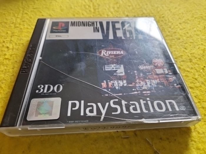 Midnight in Vegas PlayStation1 Ps1 PlayStation2 Ps2 games Original