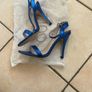 Sparkling blue high heels Image 3