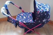 New in box - Unicorn pram and bag