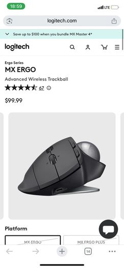 Logitech Mx Ergo Mouse Bluetooth