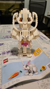 general grievous bust (lego 31133 white rabbit)