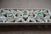 Indian Wood Teacandle holder