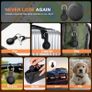 Air Tracker Tags-4 Pack, Bluetooth Tracker Works with Apple Find My APP (iOS Only), Smart Tag with Protective Case, Keys Finder and Item Finder for Luggage, Backpack, Suitcases, Replaceable Battery Image 7