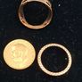 full sovereign mounted in 9ct gold ring Image 7