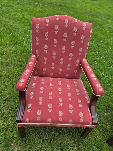 Pair of high quality hardwood chairs