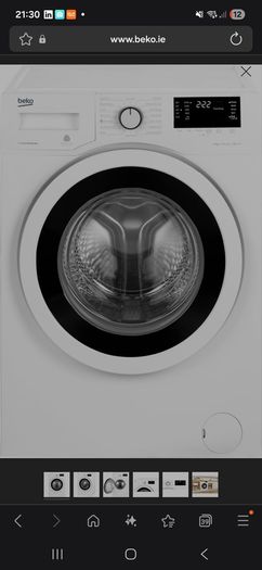Beko 8KG Washing Machine