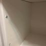White IKEA Kallax Insert with Door & Knob Image 2