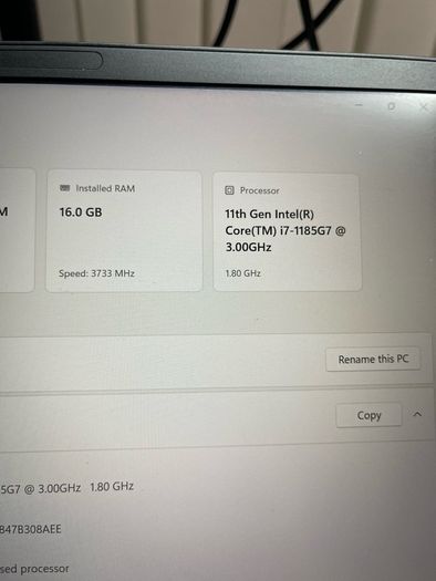Dell Latitude 7420 i7 pro 11gen 16/512 win 11 pro
