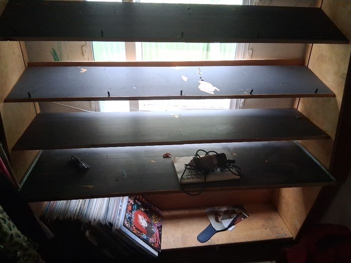 Synth stand this evening better photos