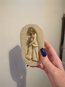 Willow tree mother and daughter trinket box