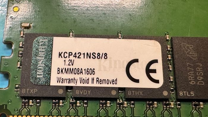 32GB DDR4 RAM Kingston 4x8GB 2133MHz Desktop Memory