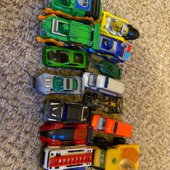 Paw patrol and hot wheel cars