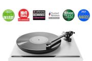 Rare Multy award winning Audiophile Quality Roksan Attessa Turntable ice White pristine condition Stunning bargain