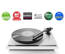 Rare Multy award winning Audiophile Quality Roksan Attessa Turntable ice White pristine condition Stunning bargain