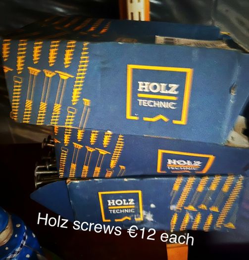 Assorted screws