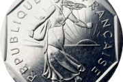 2 Francs, France, 1979
