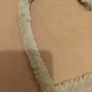 home decor faux fur hanging heart Image 3