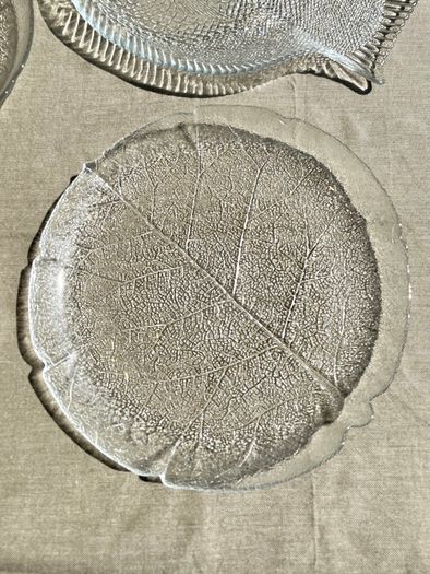 Selection of Vintage Glass Serving Plates, from euro 10, Arcoroc, Pasabahce
