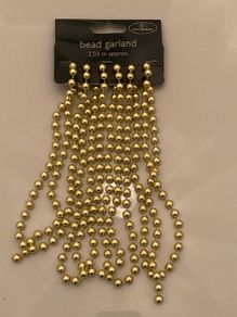 Gold Bead Garland