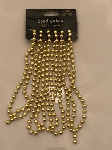 Gold Bead Garland