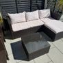 Rattan garden sofa Image 6