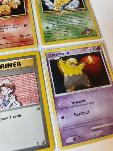Vintage Pokemon Card Bundle 36 Cards