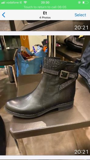 Cressy leather ankle boots size 5