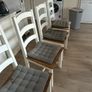 solid oak chairs Image 3