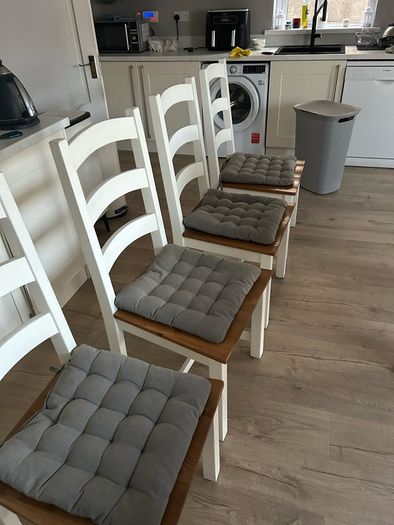 solid oak chairs