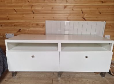 IKEA BESTA TV Unit / Media Bench White 120cm