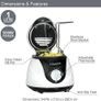 Quest 35150 One Litre Deep Fat Fryer Non Stick Basket With Removable Handles Euro Prices Inc Vat New Stock Boxed Fully Guaranteed Daily Collection Can Be Arranged Galway City Centre Area Image 8