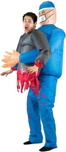 Inflatable Surgeon Lift You Up Costume (FREE SHIPPING)