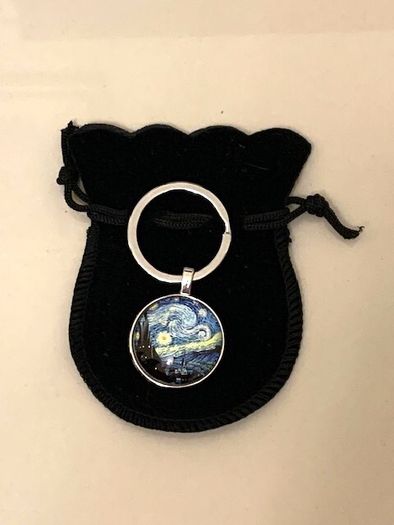 Van Gogh Keyring