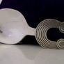 Irish sterling silver tea caddy spoon Image 2